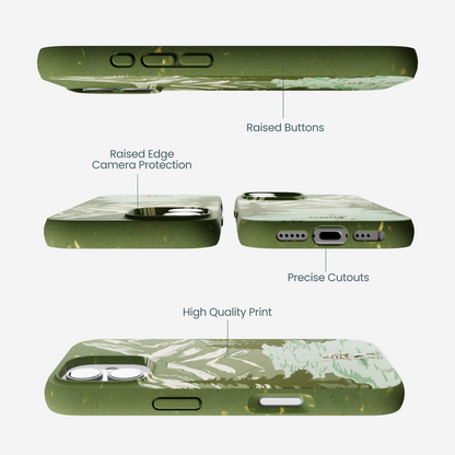Forest Floor Morning Fishing iPhone 17 Case