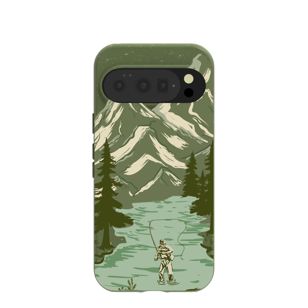 Forest Floor Morning Fishing Google Pixel 10/10 Pro Case