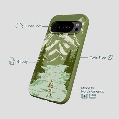 Forest Floor Morning Fishing Google Pixel 10/10 Pro Case