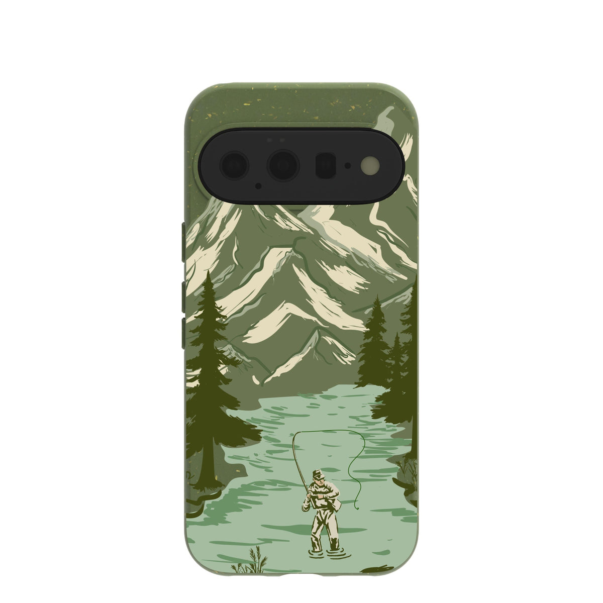 Forest Floor Morning Fishing Google Pixel 11 Case