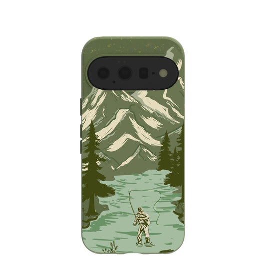 Forest Floor Morning Fishing Google Pixel 11 Case