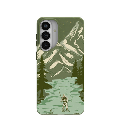 Forest Floor Morning Fishing Samsung Galaxy S26+(Plus) Case