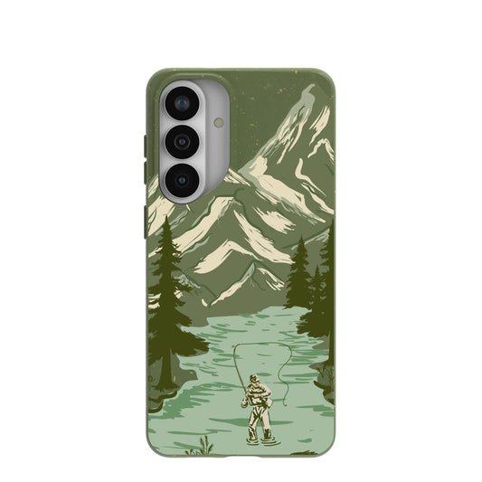 Forest Floor Morning Fishing Samsung Galaxy S26+(Plus) Case