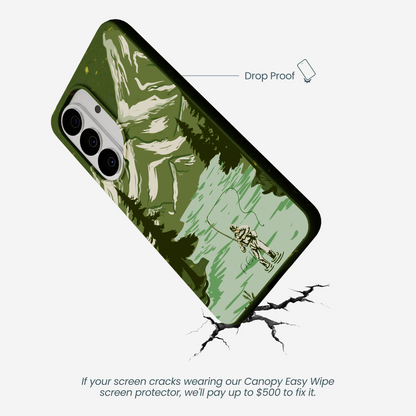 Forest Floor Morning Fishing Samsung Galaxy S26 Case