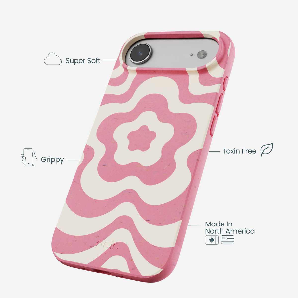 Bubblegum Pink Morning Flower iPhone Air Case