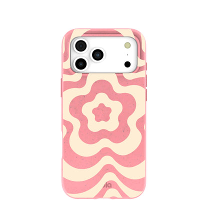 Bubblegum Pink Morning Flower iPhone 17 Pro Max Case
