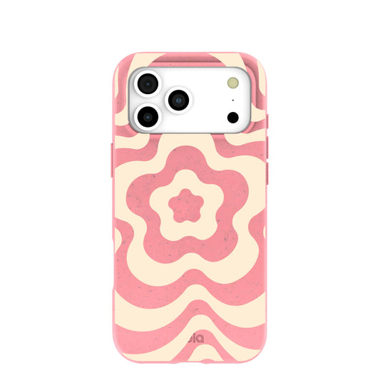 Bubblegum Pink Morning Flower iPhone 17 Pro Max Case
