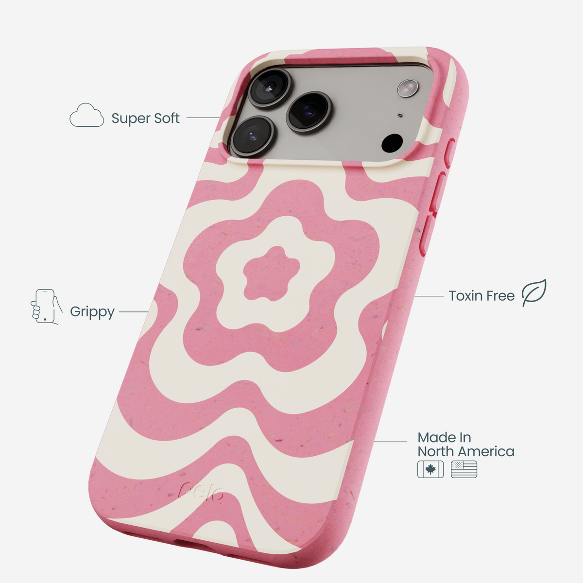 Bubblegum Pink Morning Flower iPhone 17 Pro Max Case