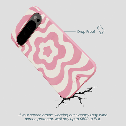 Bubblegum Pink Morning Flower Google Pixel 10 Pro XL Case