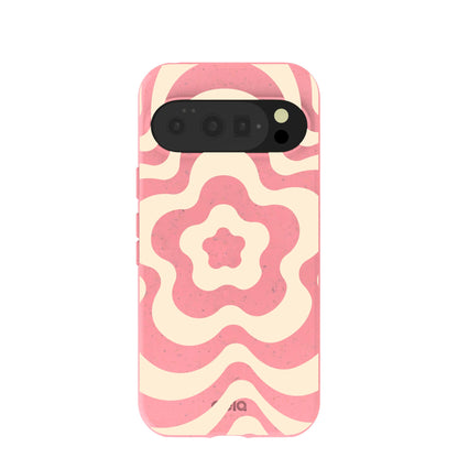Bubblegum Pink Morning Flower Google Pixel 10/10 Pro Case