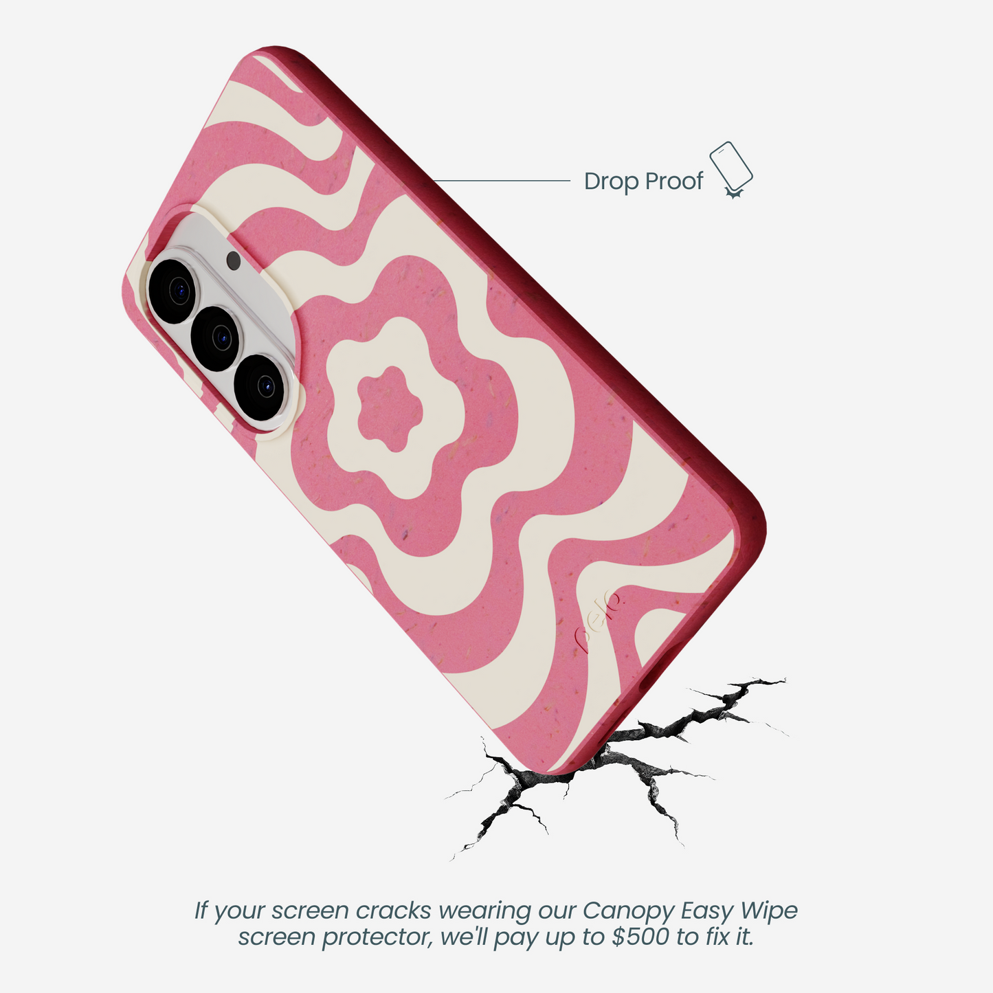 Bubblegum Pink Morning Flower Samsung Galaxy S26 Case