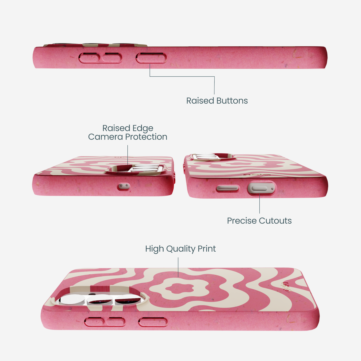 Bubblegum Pink Morning Flower Samsung Galaxy S26 Case