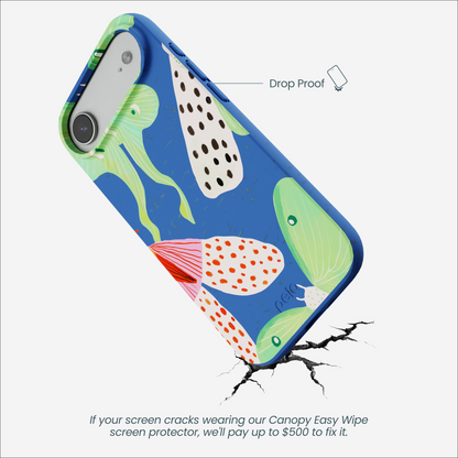 Electric Blue Mothopia iPhone Air Case