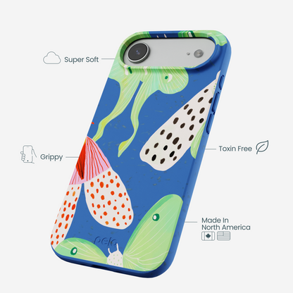 Electric Blue Mothopia iPhone Air Case