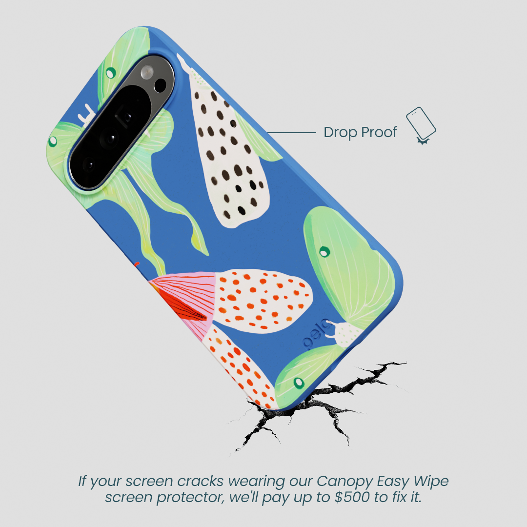 Electric Blue Mothopia Google Pixel 10 Pro XL Case