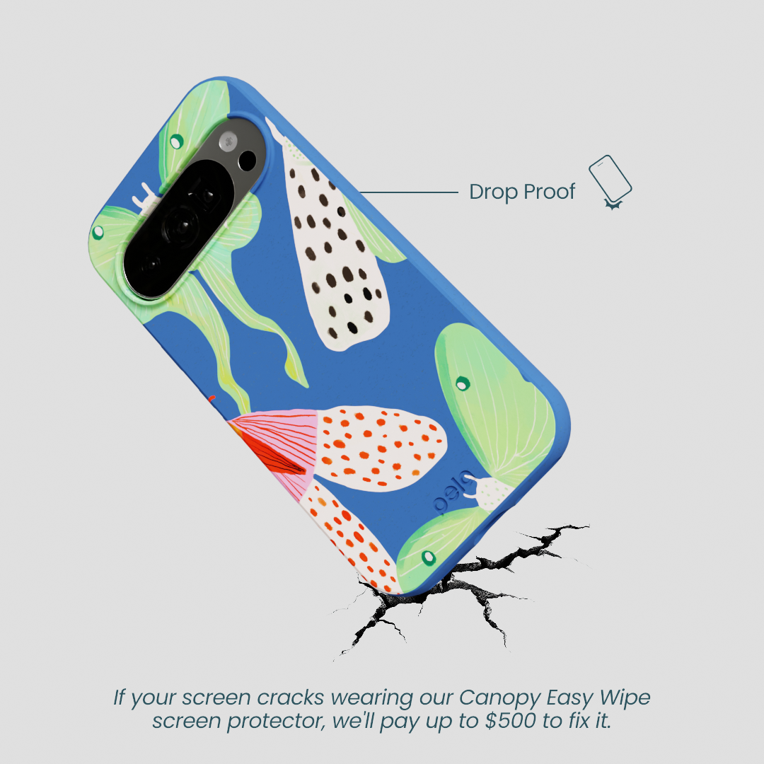 Electric Blue Mothopia Google Pixel 10/10 Pro Case