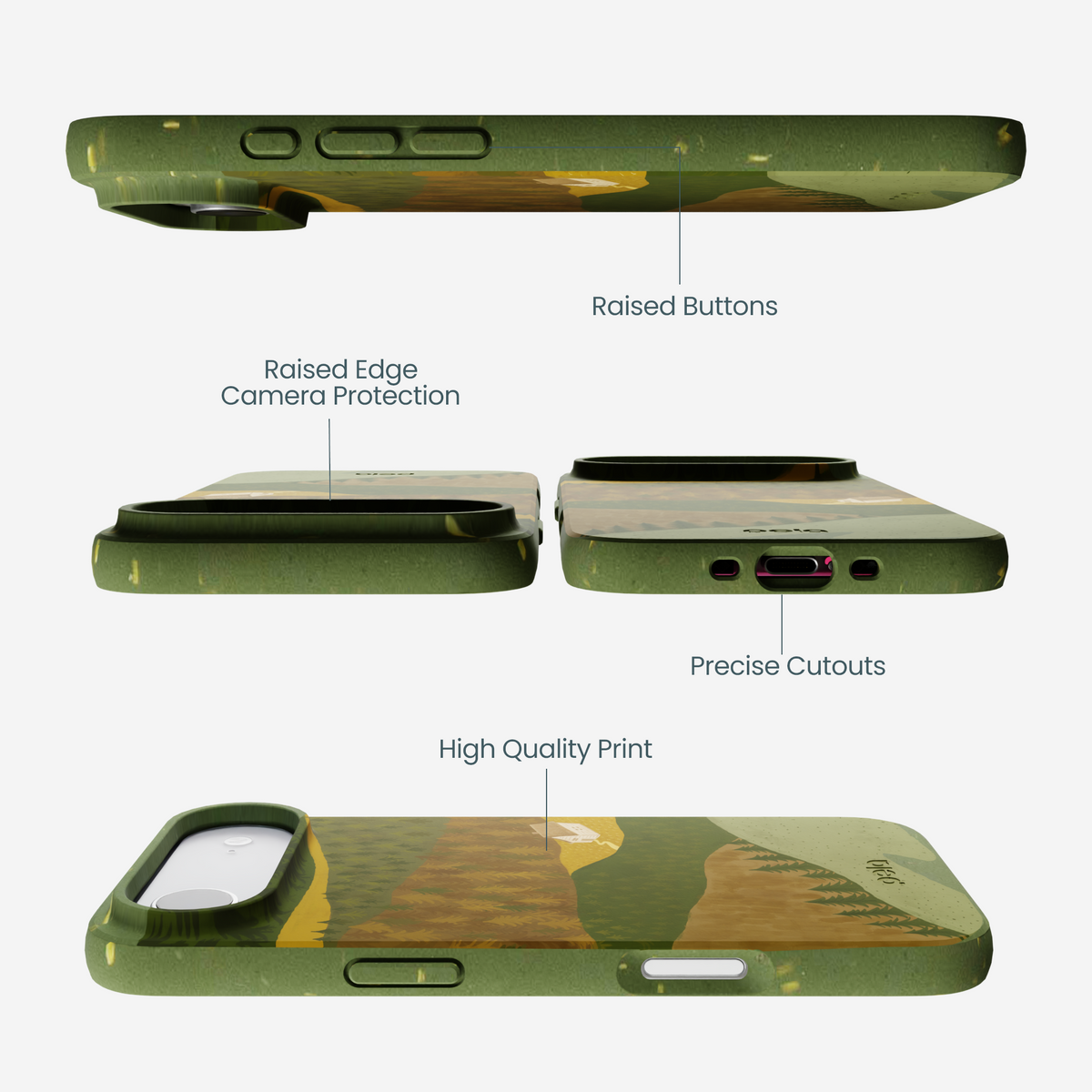 Forest Floor Mountain Nest iPhone Air Case