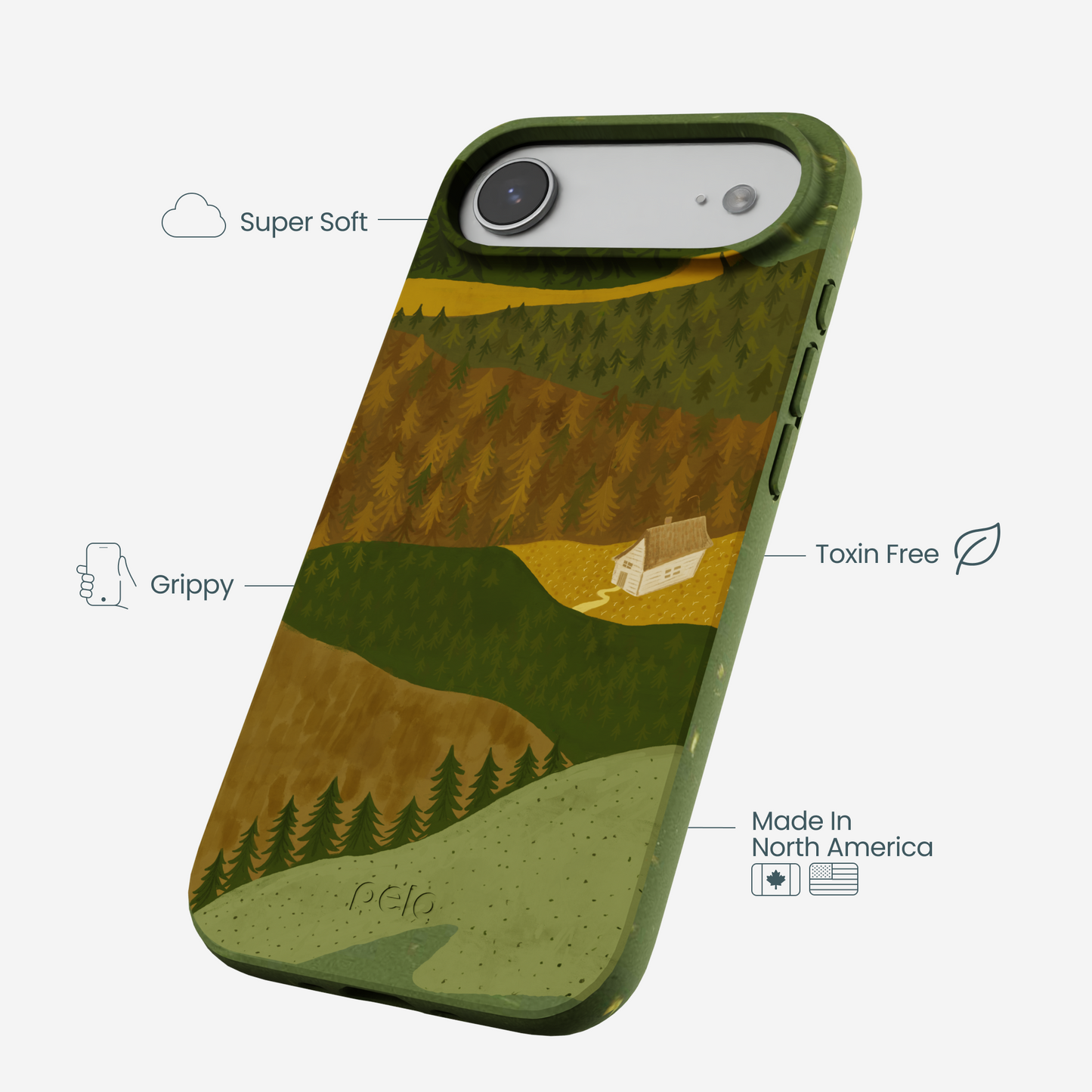 Forest Floor Mountain Nest iPhone Air Case