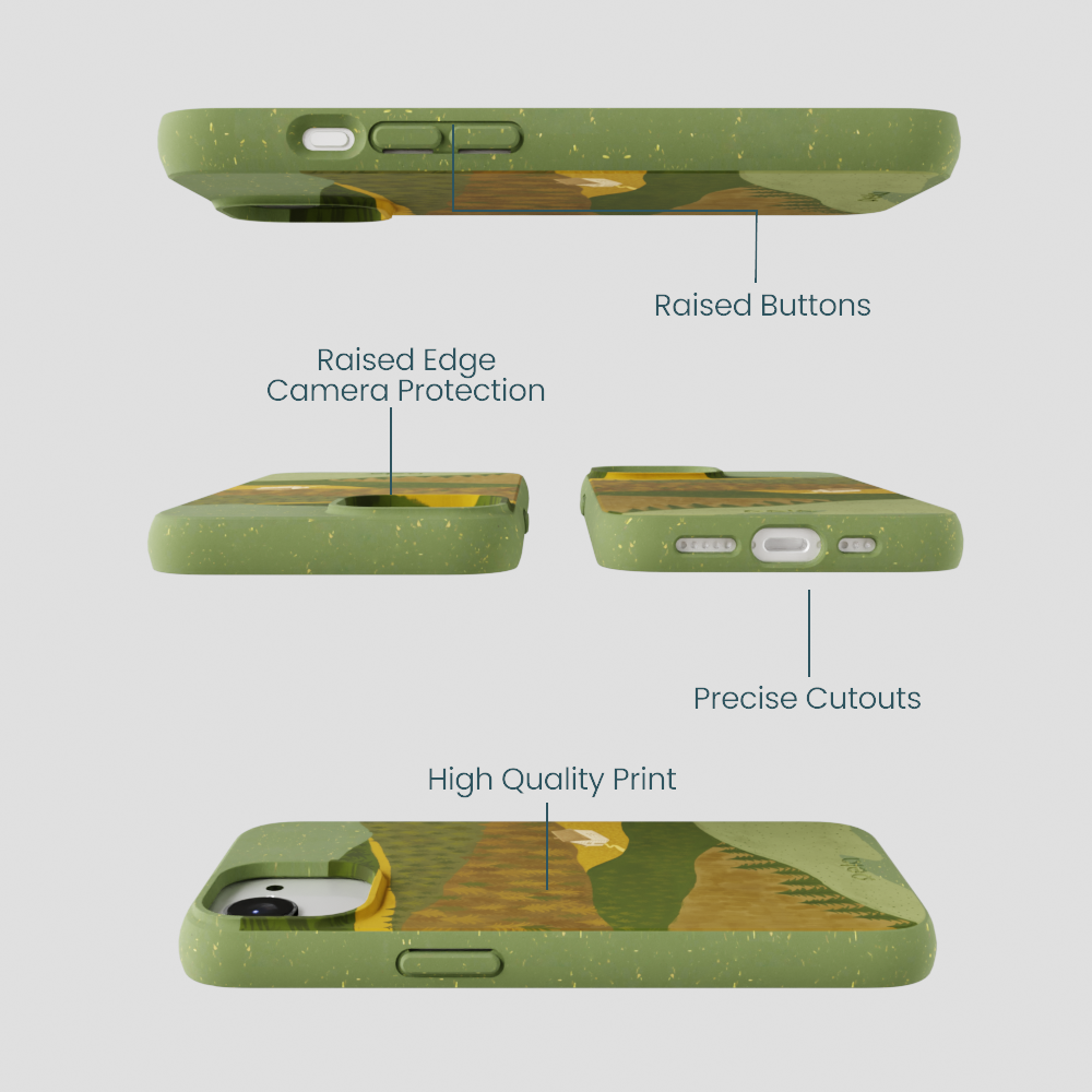 Forest Floor Mountain Nest iPhone 16e/17e Case