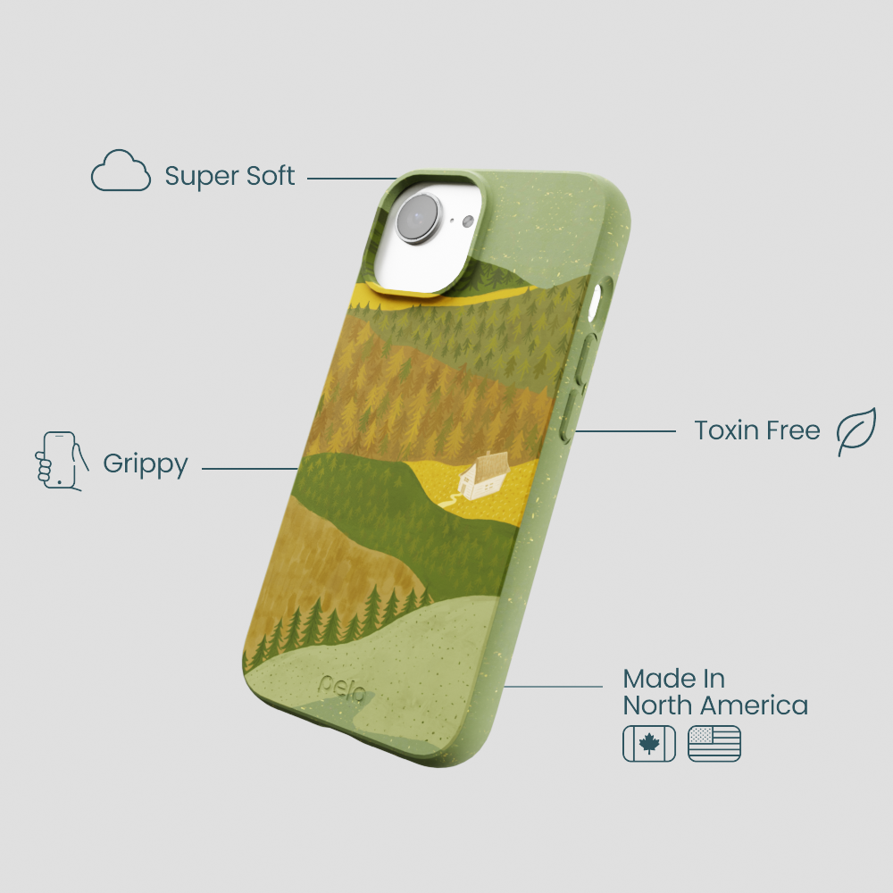 Forest Floor Mountain Nest iPhone 16e/17e Case
