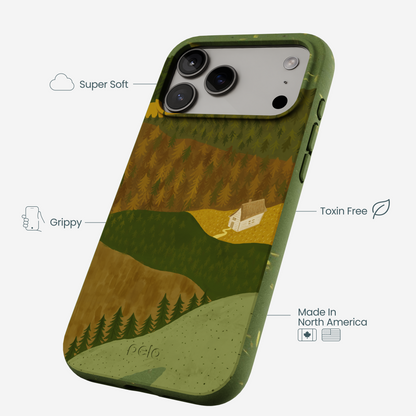 Forest Floor Mountain Nest iPhone 17 Pro Max Case