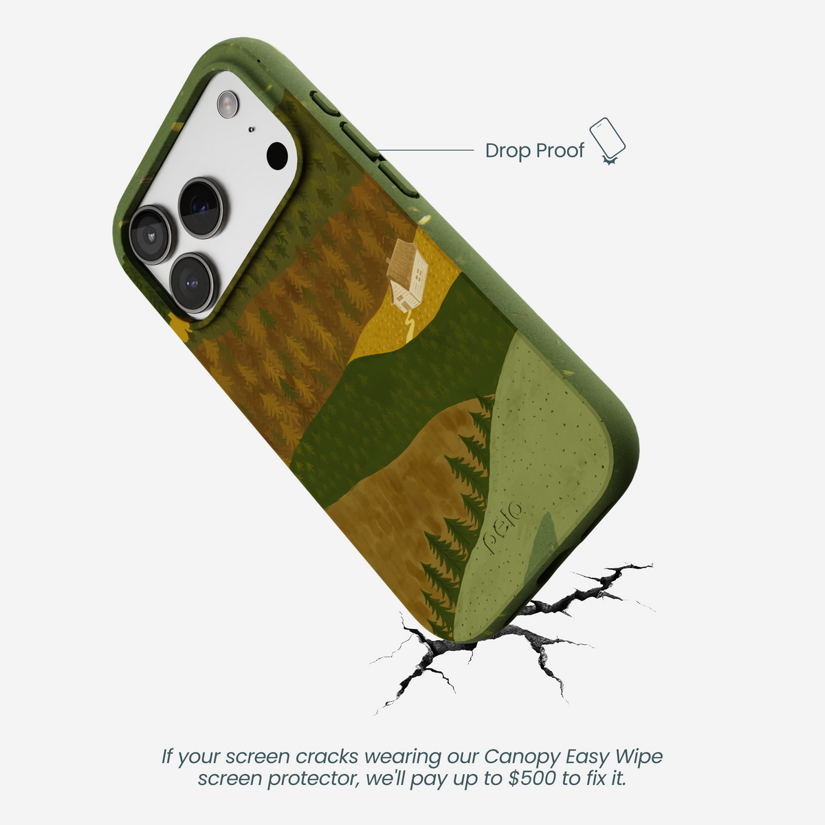 Forest Floor Mountain Nest iPhone 17 Pro Case