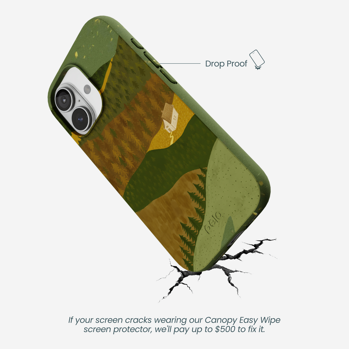 Forest Floor Mountain Nest iPhone 17 Case