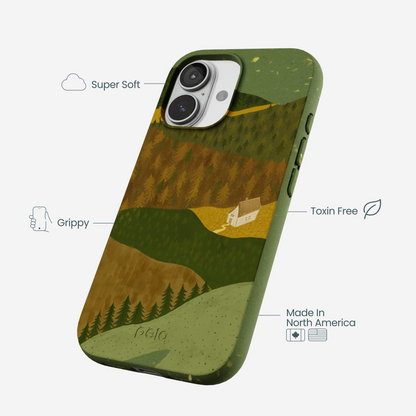 Forest Floor Mountain Nest iPhone 17 Case