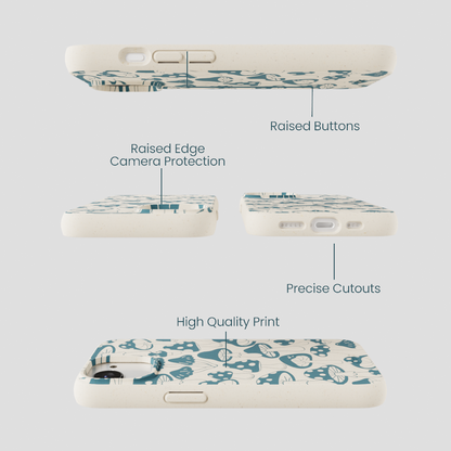 London Fog Mushroom Power iPhone 16e/17e Case