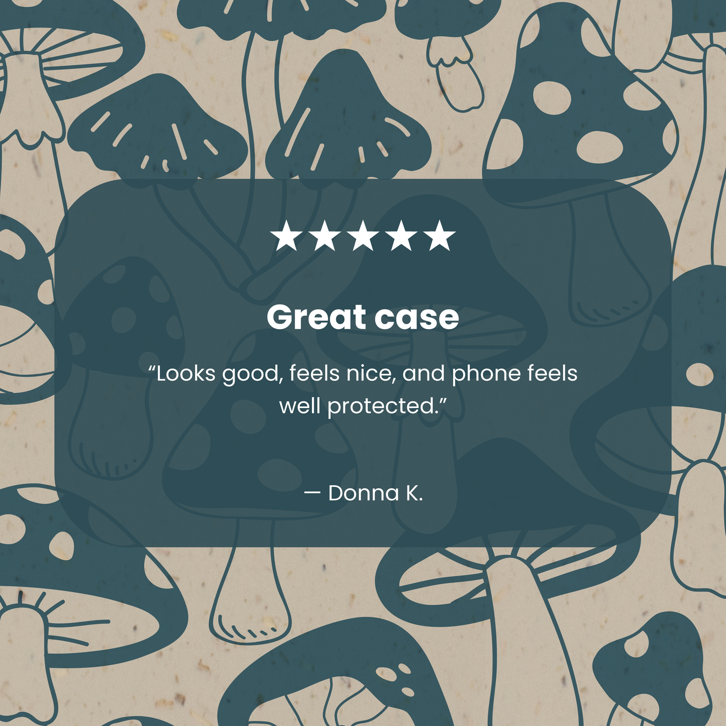 London Fog Mushroom Power iPhone Air Case