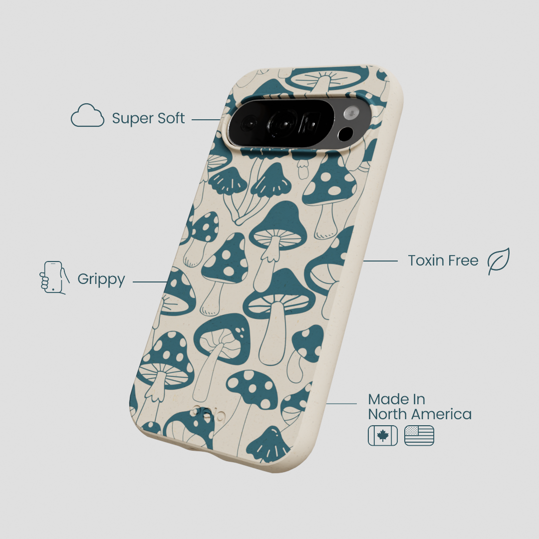 London Fog Mushroom Power Google Pixel 10/10 Pro Case