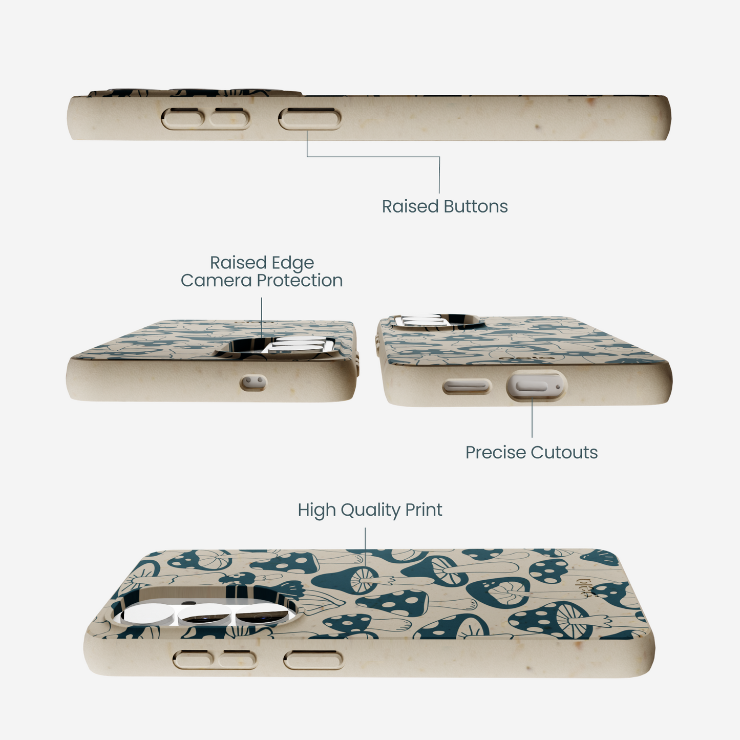 London Fog Mushroom Power Samsung Galaxy S26 Case