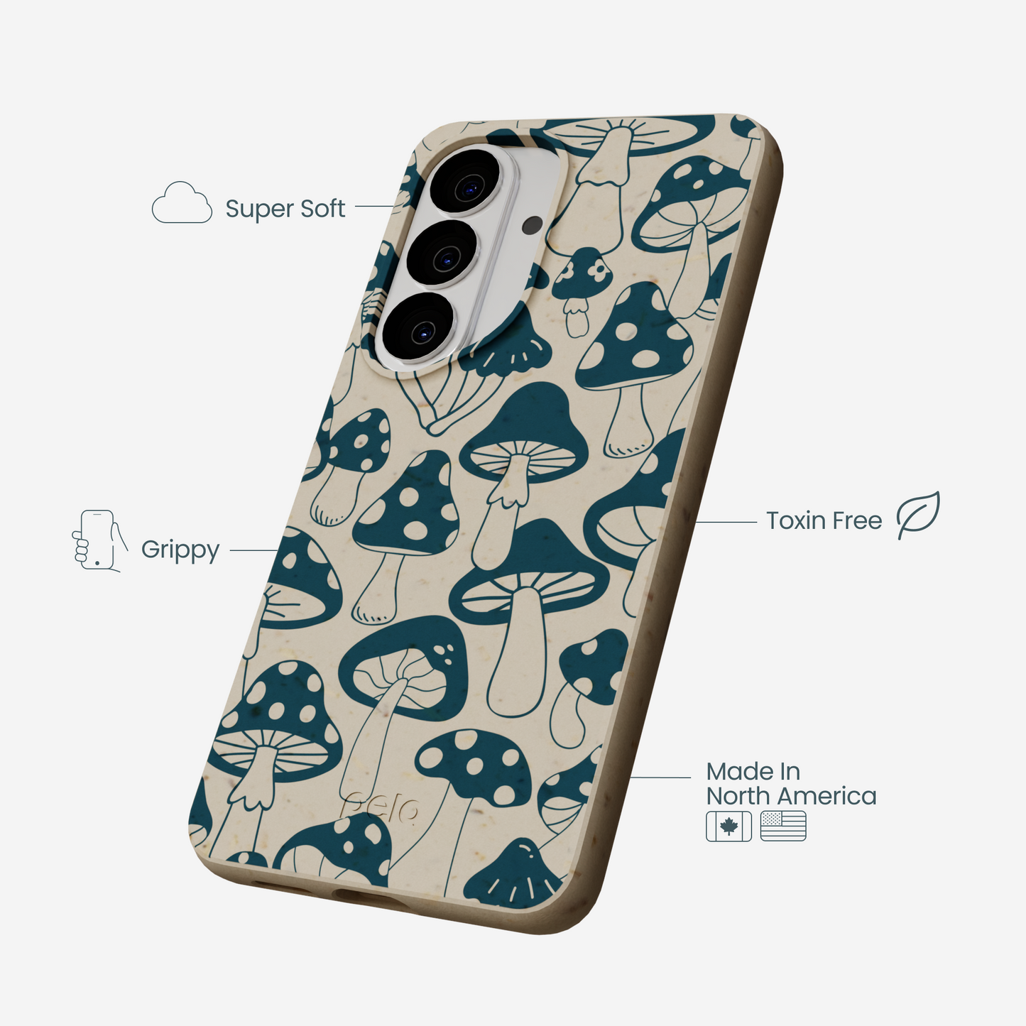 London Fog Mushroom Power Samsung Galaxy S26 Case