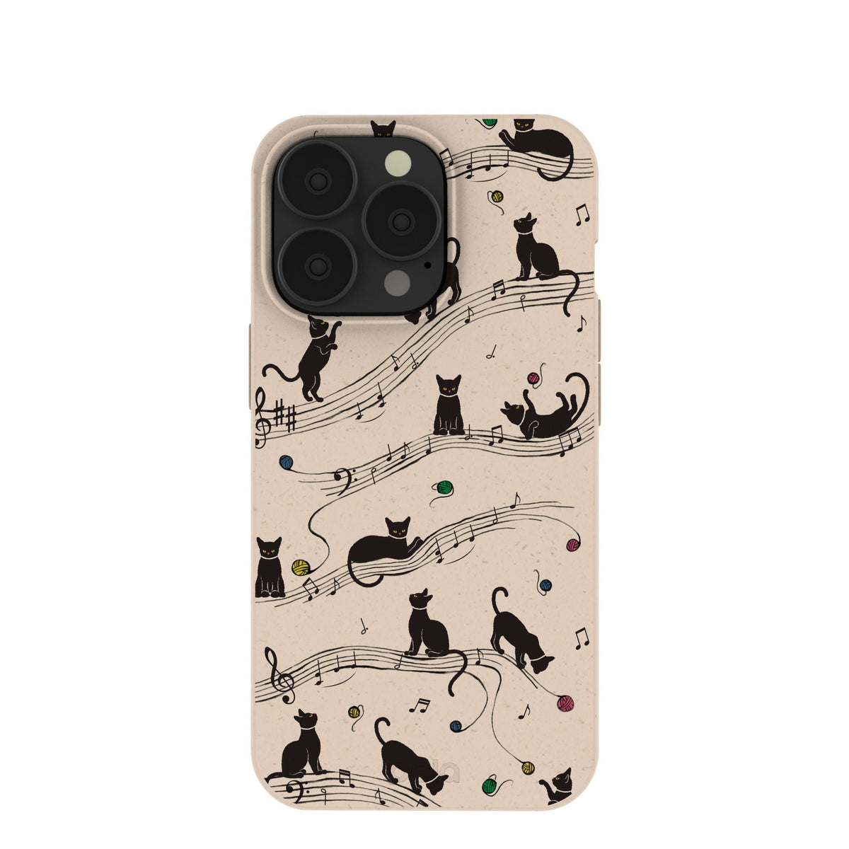 Seashell Music Kitties iPhone 13 Pro Case