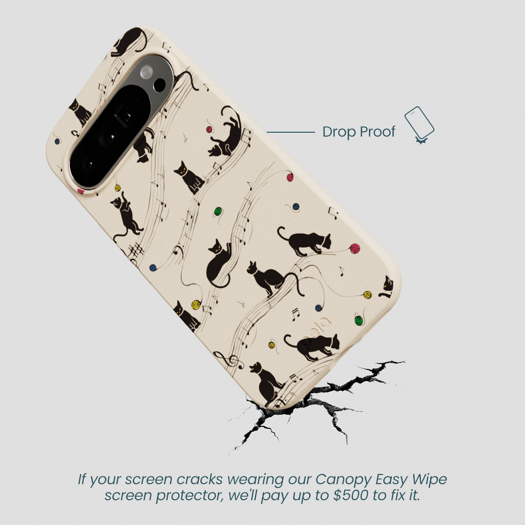 Seashell Music Kitties Google Pixel 10 Pro XL Case