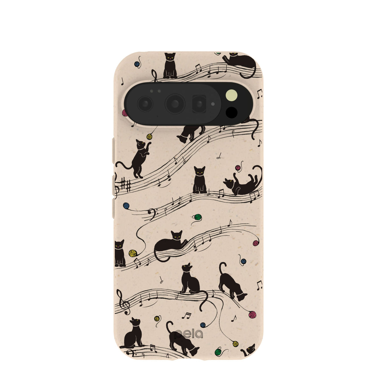 Seashell Music Kitties Google Pixel 10/10 Pro Case