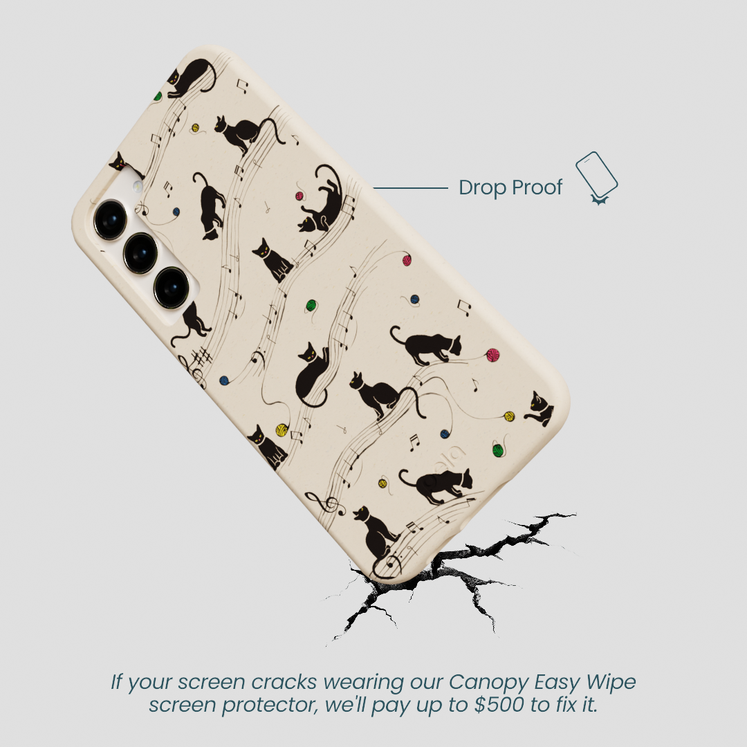 Seashell Music Kitties Samsung Galaxy S23+(Plus) Case