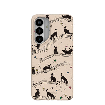 Seashell Music Kitties Samsung Galaxy S26+(Plus) Case