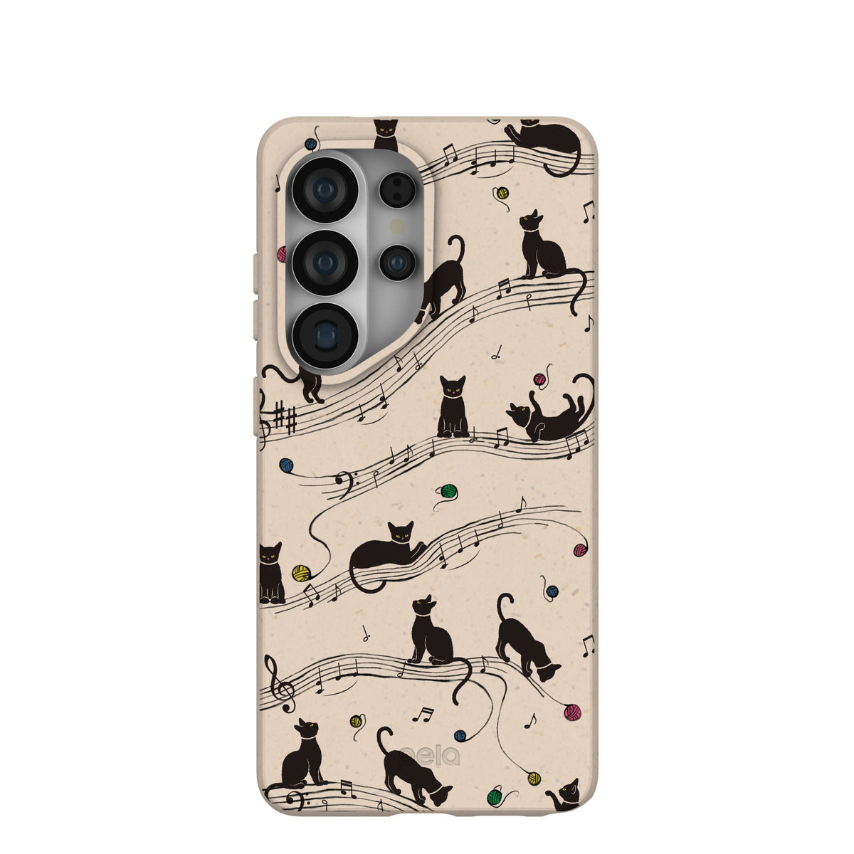 Seashell Music Kitties Samsung Galaxy S26 Ultra Case