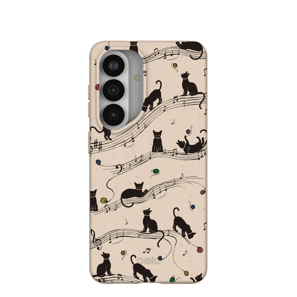 Seashell Music Kitties Samsung Galaxy S26 Case