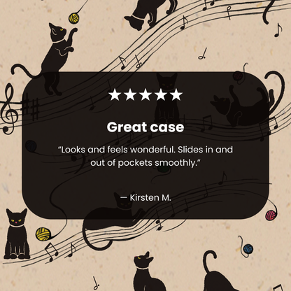 Seashell Music Kitties Google Pixel 10a Case
