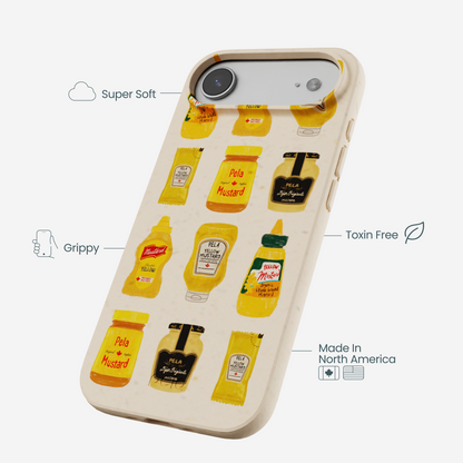 Seashell Mustard Fan iPhone Air Case
