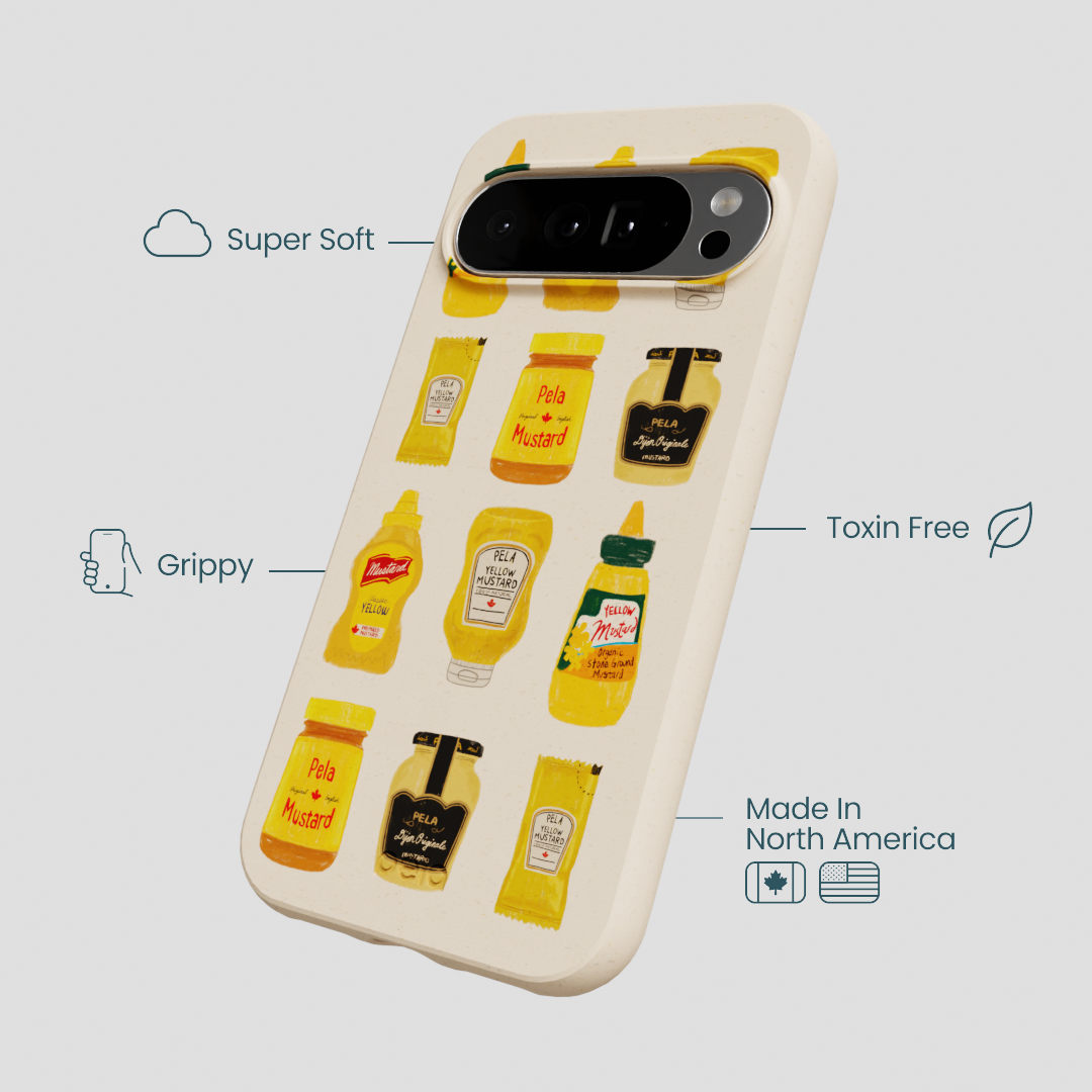 Seashell Mustard Fan Google Pixel 10 Pro XL Case
