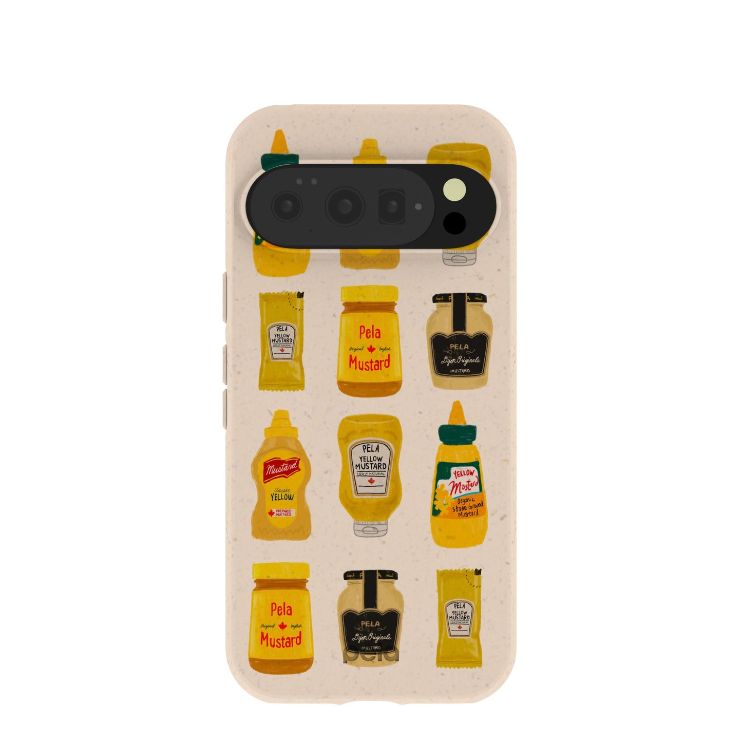 Seashell Mustard Fan Google Pixel 10/10 Pro Case