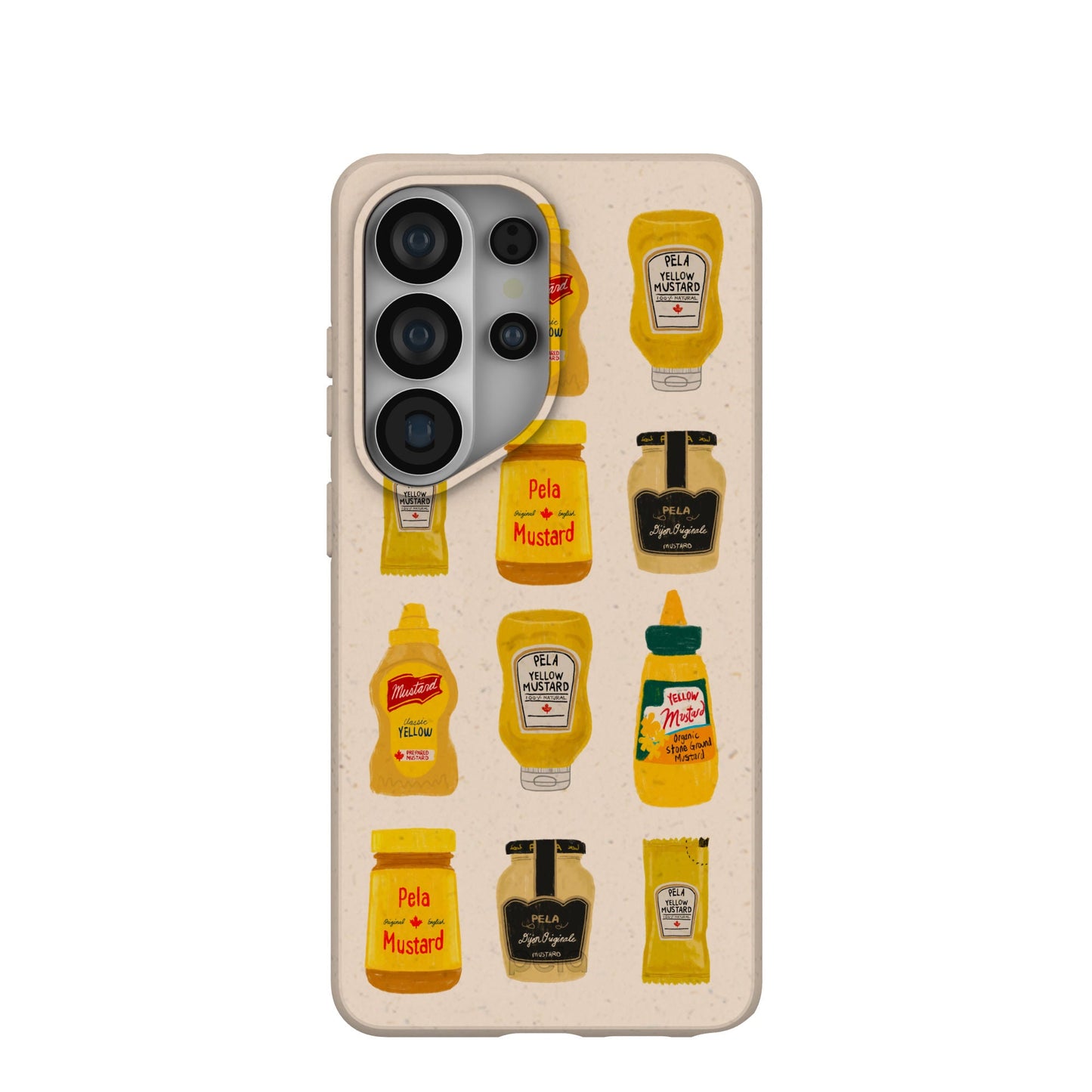 Seashell Mustard Fan Samsung Galaxy S26 Ultra Case