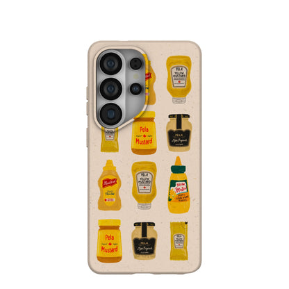 Seashell Mustard Fan Samsung Galaxy S26 Ultra Case