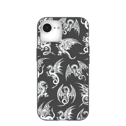 Black Mythical Dragons iPhone 16e/17e Case