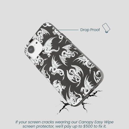 Black Mythical Dragons iPhone 16e/17e Case