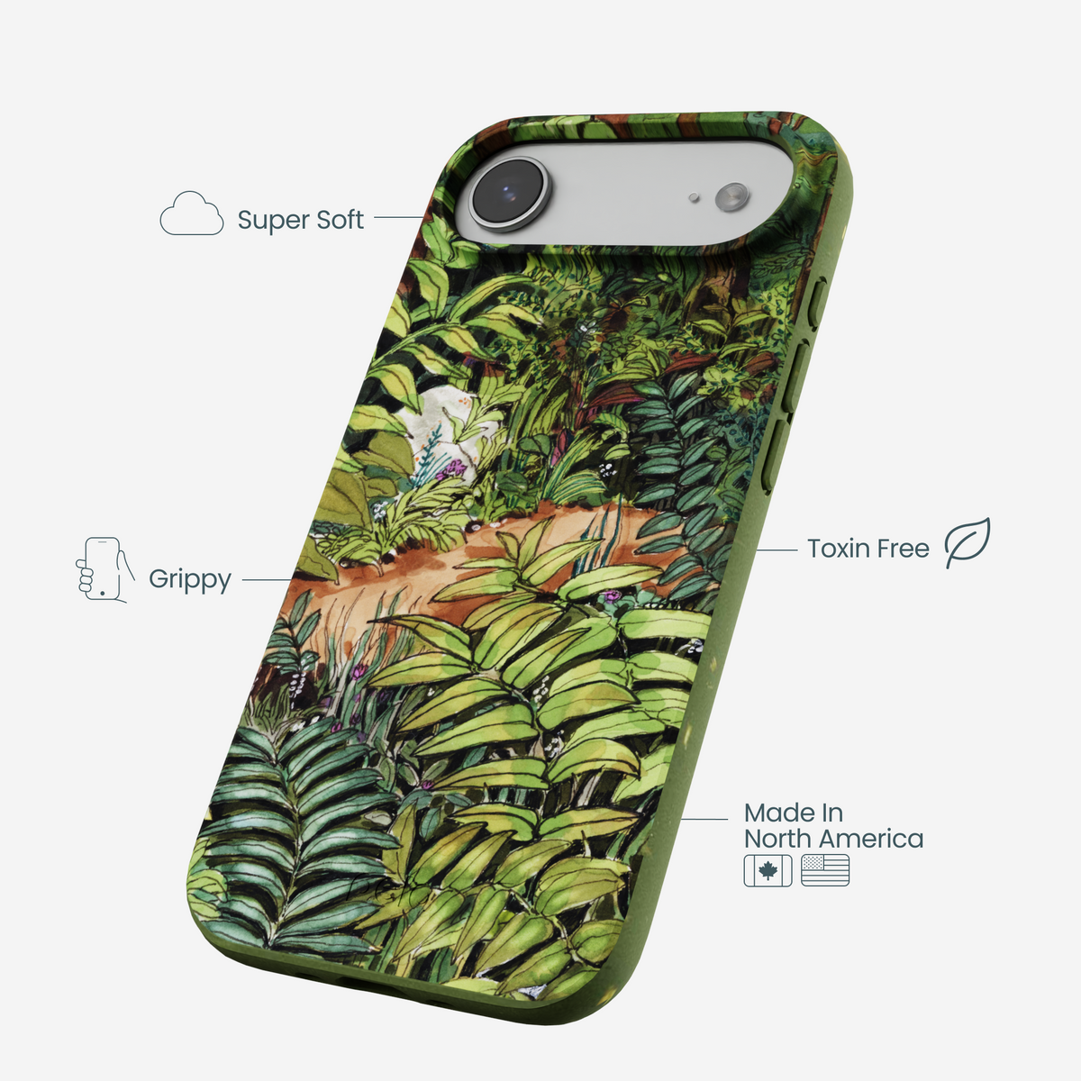Forest Floor Nature Path iPhone Air Case