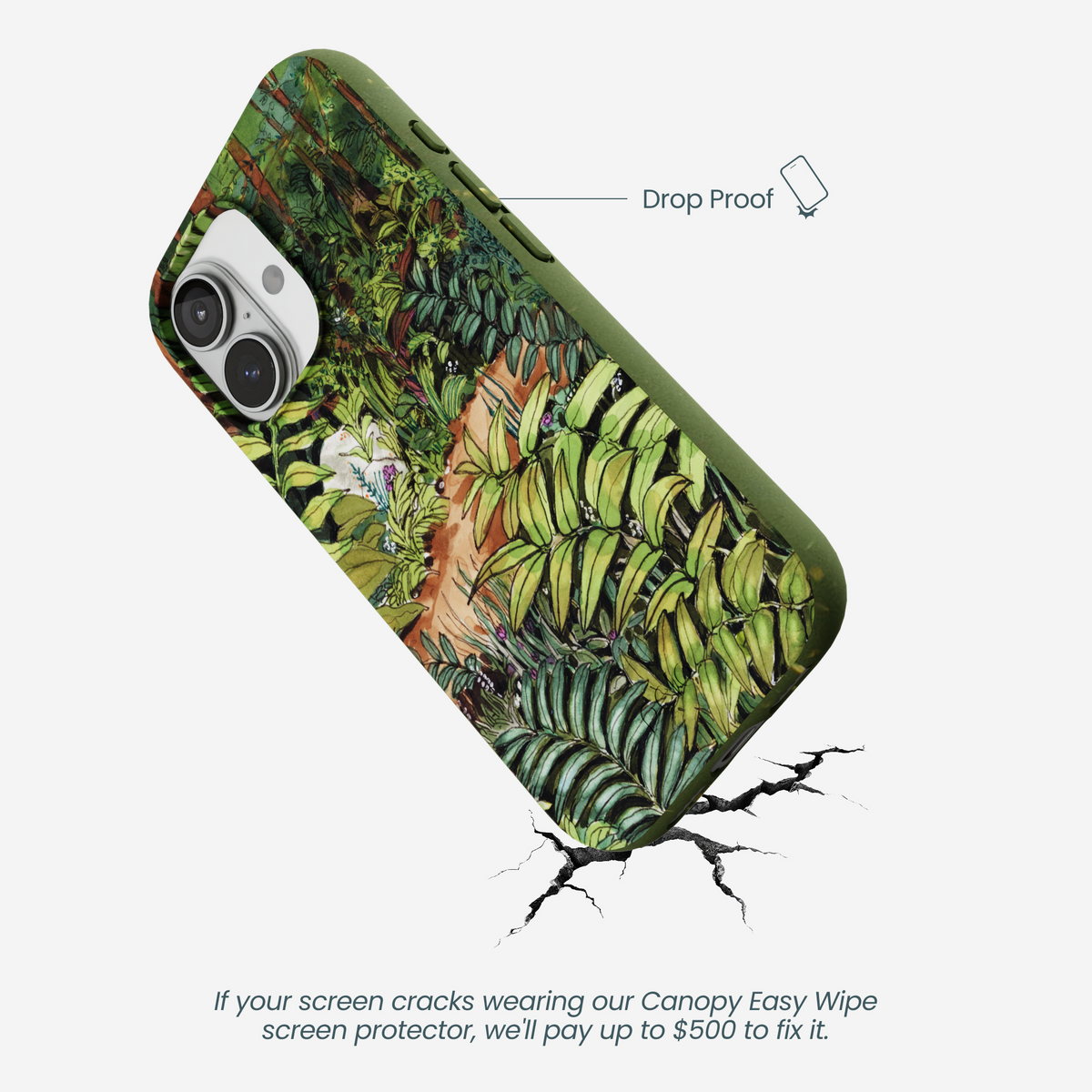 Forest Floor Nature Path iPhone 17 Case
